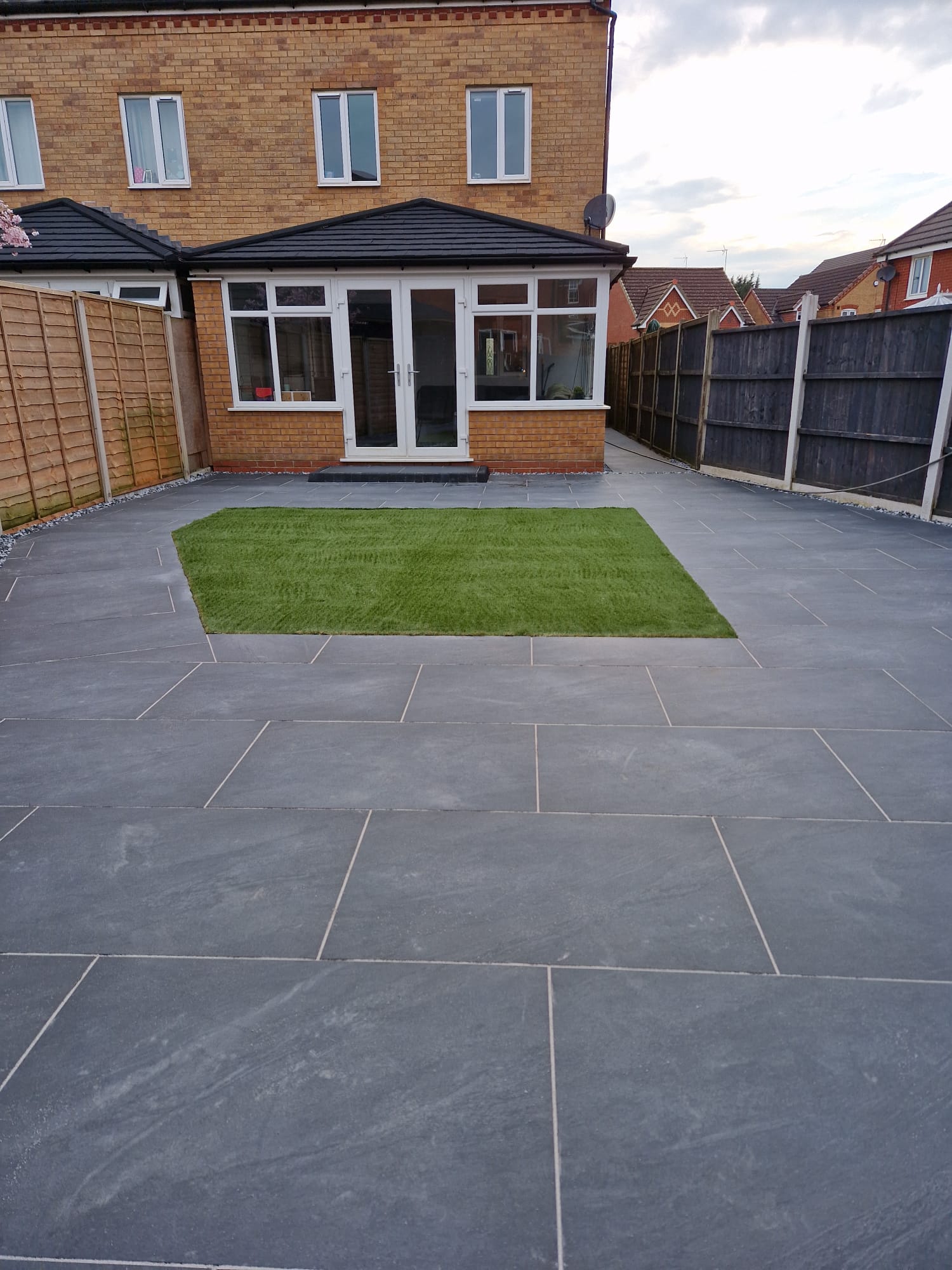 Garden before a makeover